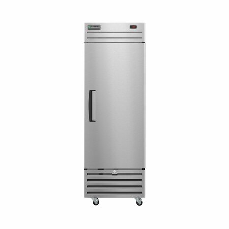 HOSHIZAKI AMERICA Refrigerator, Single Section Upright, Full Stainless Door with Lock,  ER1A-FS